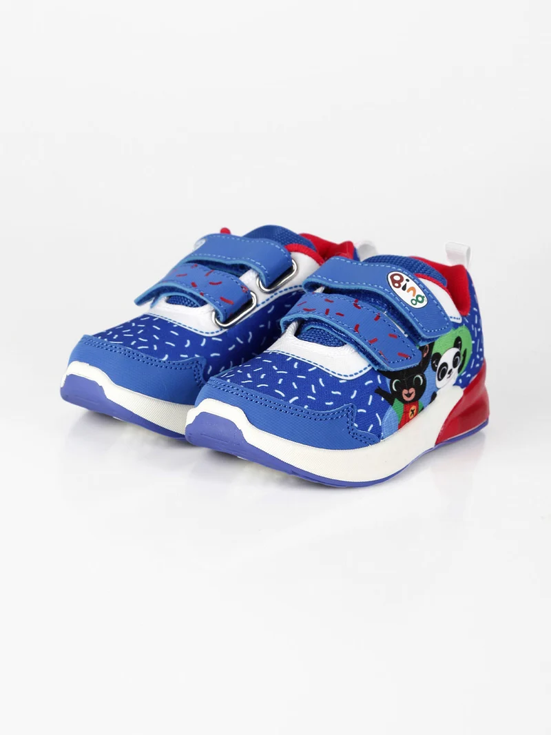 Scarpe da bimbo con strappi e luci - blu