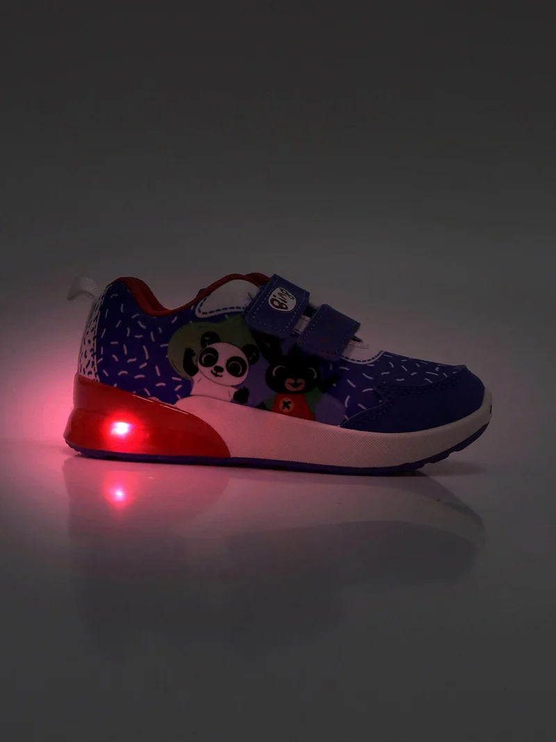 Scarpe da bimbo con strappi e luci - blu