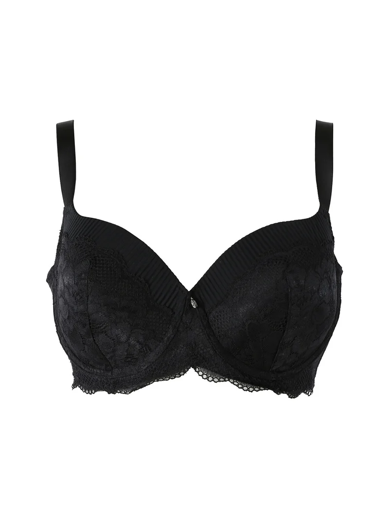 AR14 Reggiseno imbottito preformato con ferretto coppa C - nero