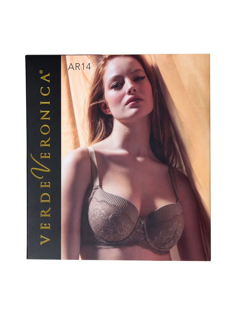 AR14 Reggiseno imbottito preformato con ferretto coppa C - nero