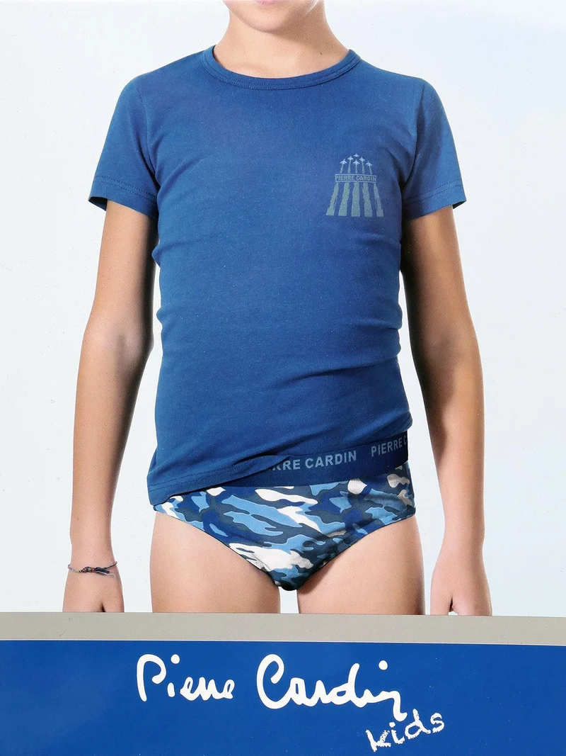 Completo intimo bambino 2 pezzi - grigio