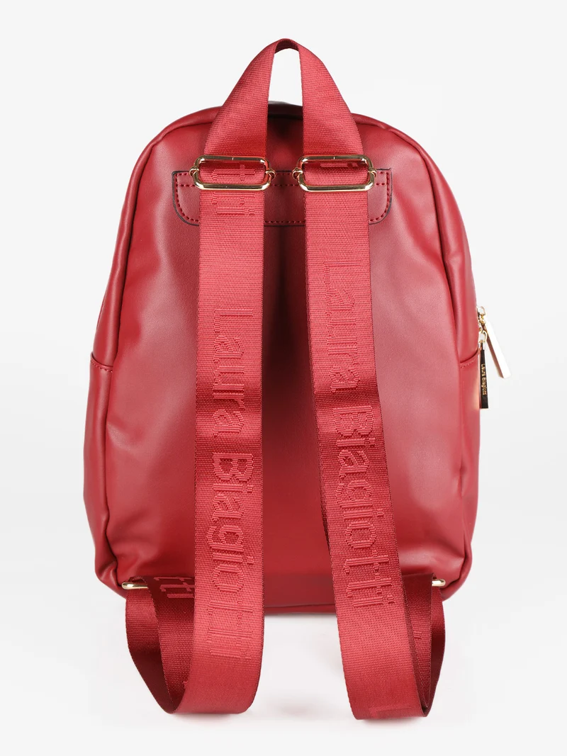 Zaino donna con borchie - rosso
