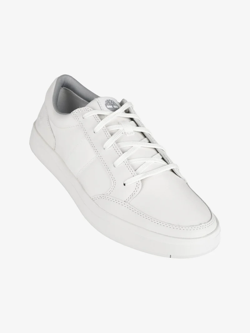 DAVIS SQUARE Sneakers uomo in pelle - bianco