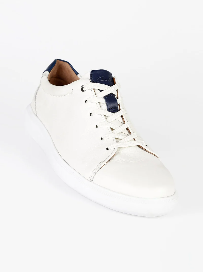 Cambro Low Sneakers in pelle uomo - bianco
