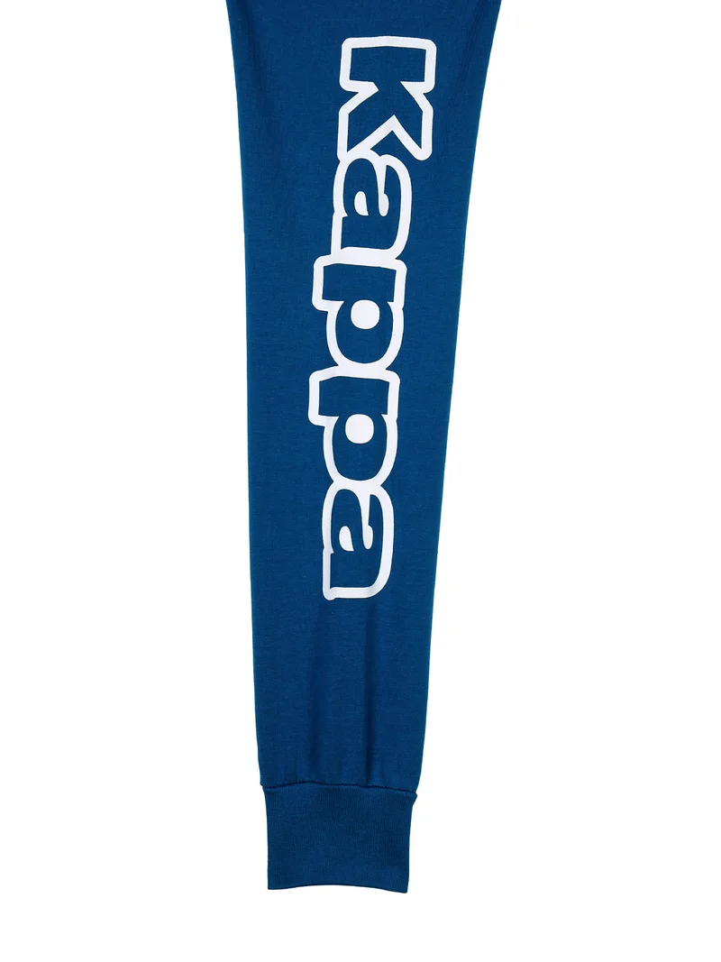Completo tuta da ragazzo 2 pezzi con cappuccio - blu
