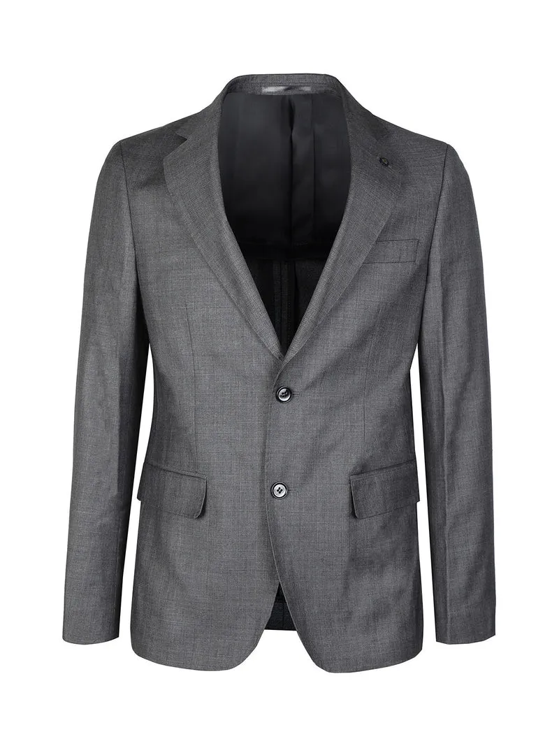Blazer classico da uomo - grigio