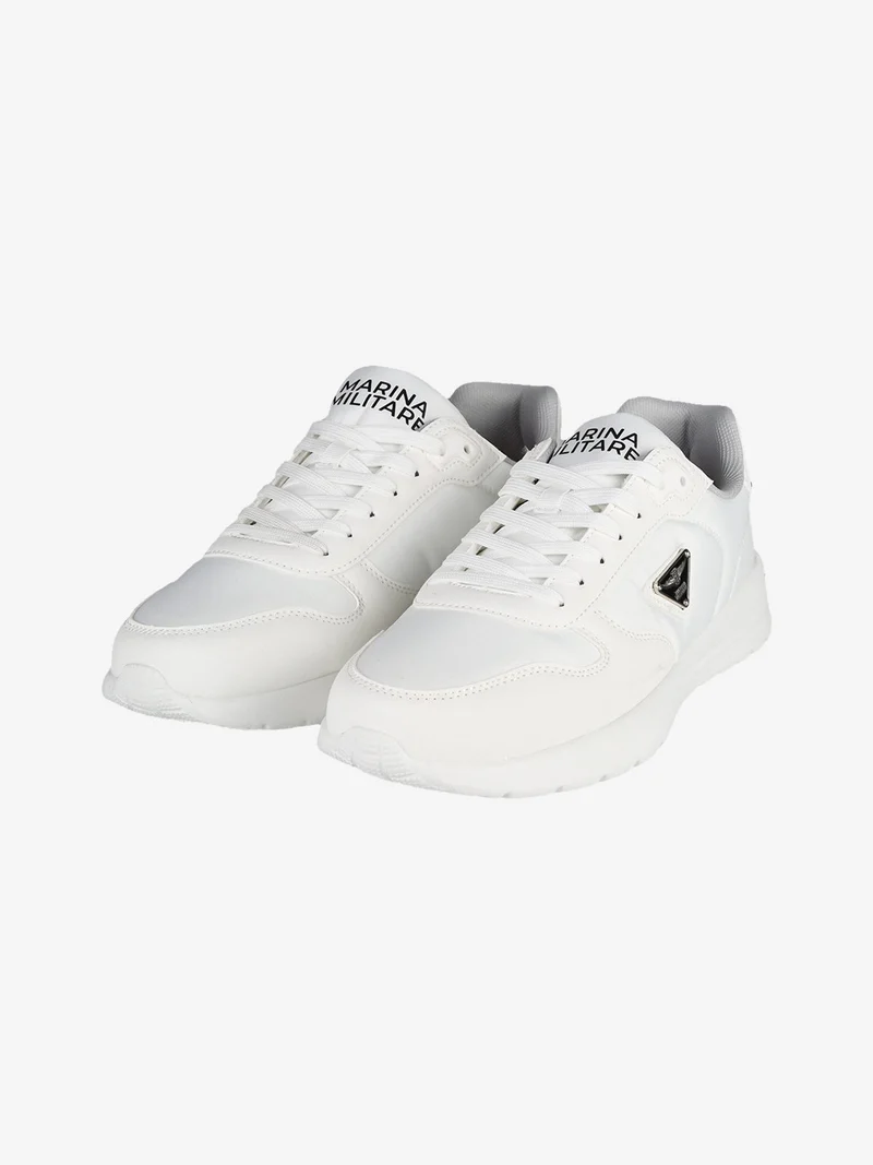Sneakers stringate da uomo - bianco