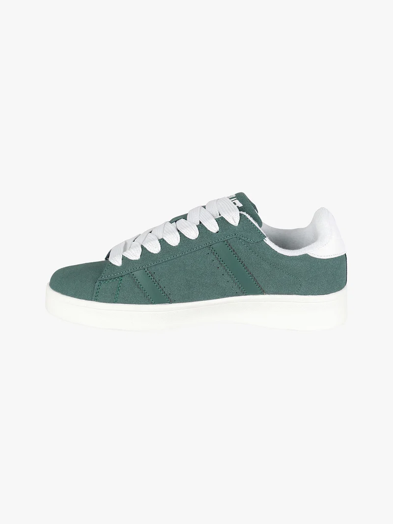 Sneakers basse da uomo stringate - verde