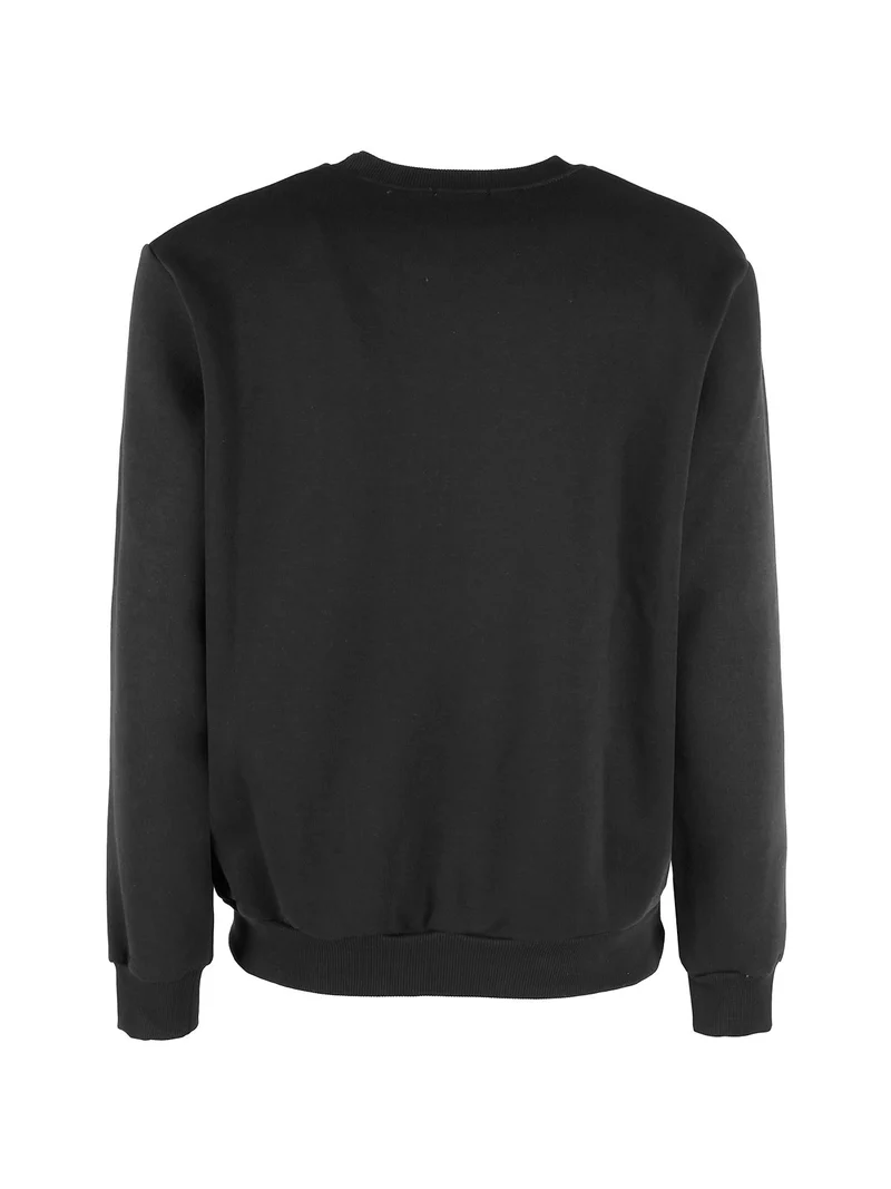 Felpa girocollo sportiva da uomo - grigio