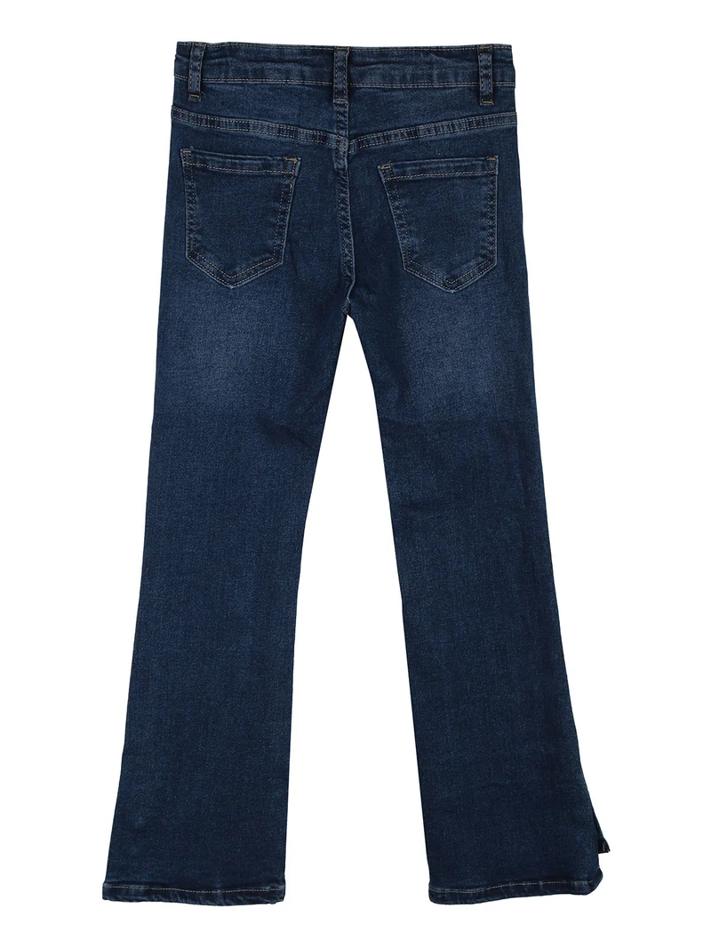 Jeans a zampa da bambina - jeans