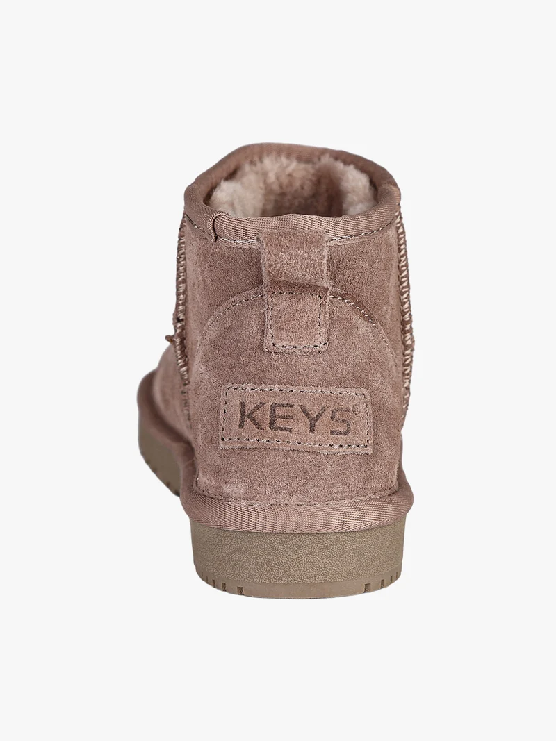 Stivaletti donna mammut in pelle - taupe