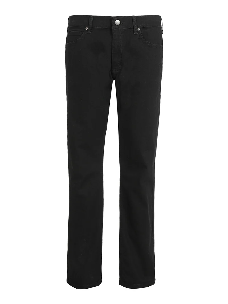 Jeans uomo nero straight leg slim fit - nero