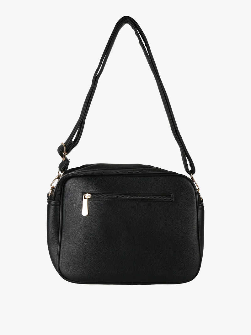 Borsa a tracolla da donna multitasche - nero