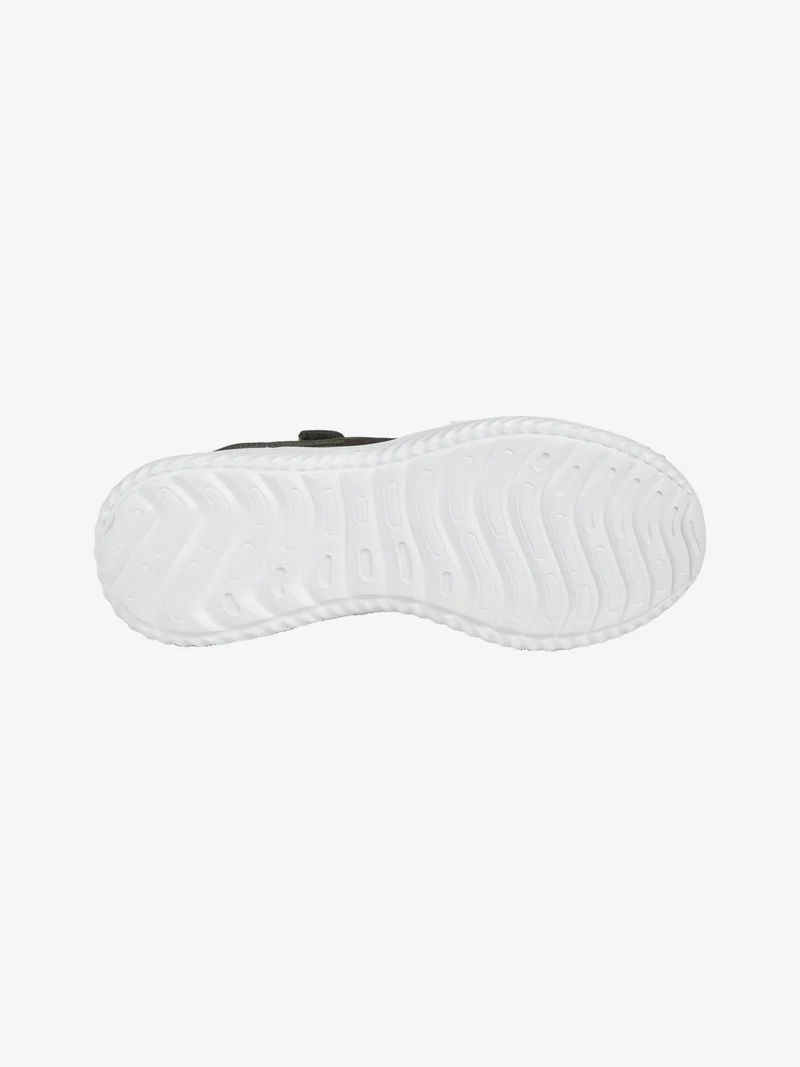 Sneakers da bambino in tessuto con strappo - verde