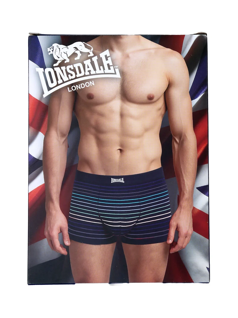 Boxer rigati da uomo in cotone - grigio