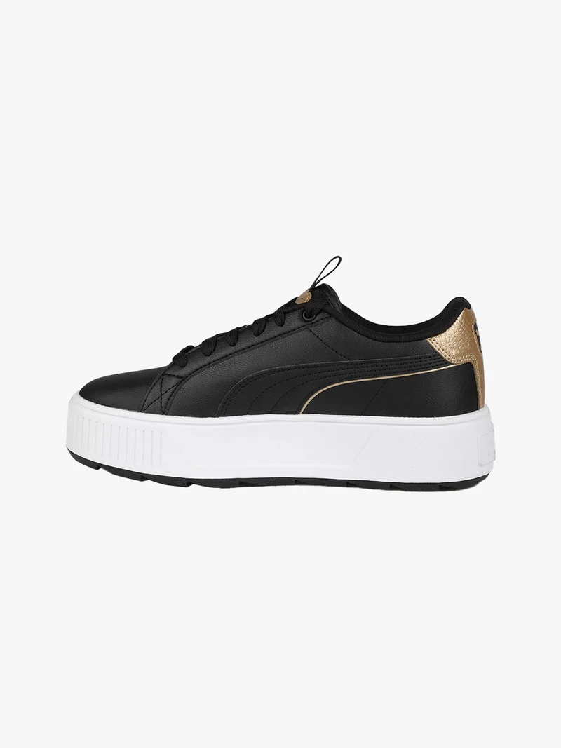 Karmen Pop-Up Metallics Sneakers donna con platform - nero