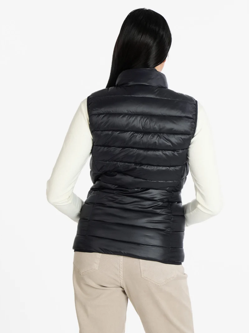 Giacca smanicata donna - nero