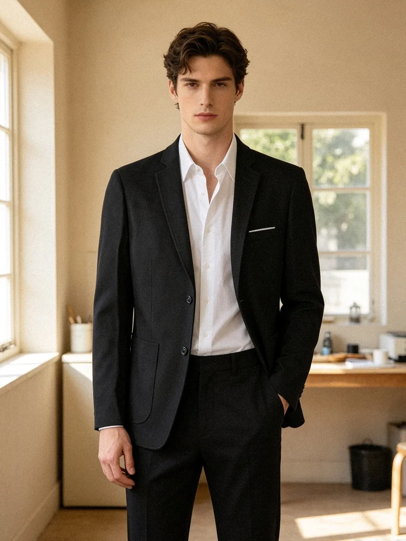Blazer uomo - nero