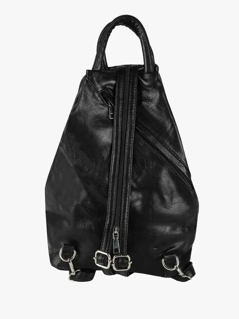 Zaino da donna in ecopelle - nero