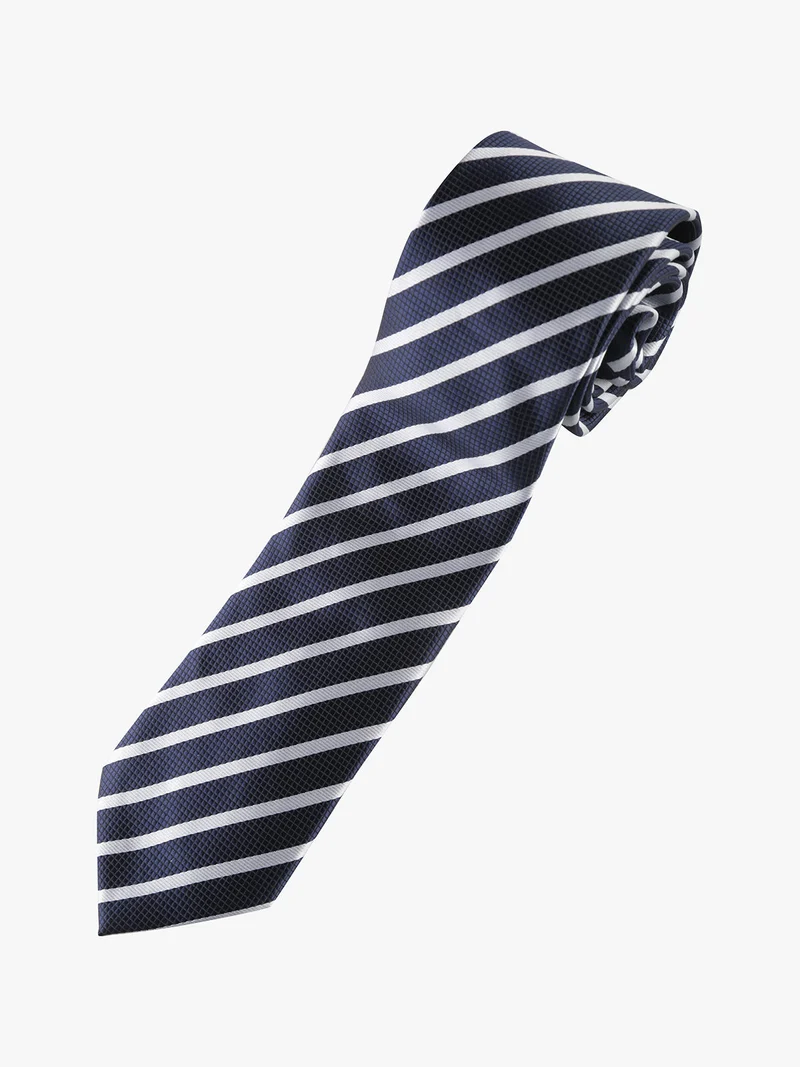 Cravatta classica da uomo - blu scuro