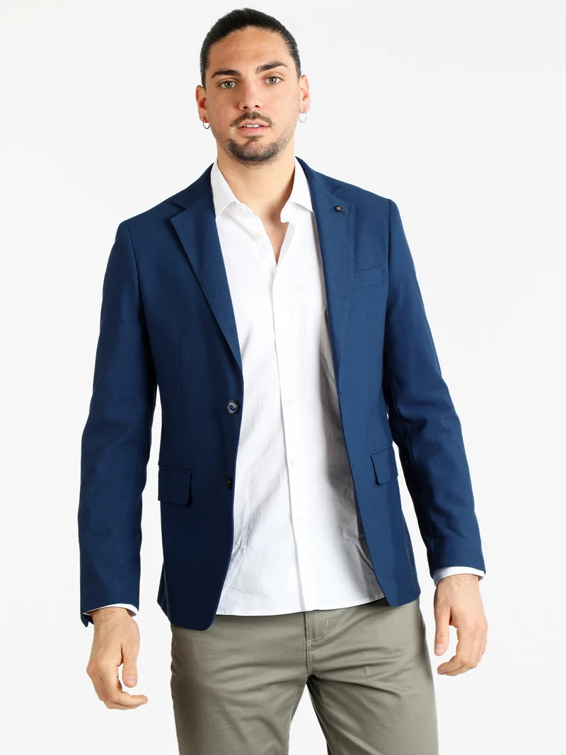 Blazer elegante da uomo - blu