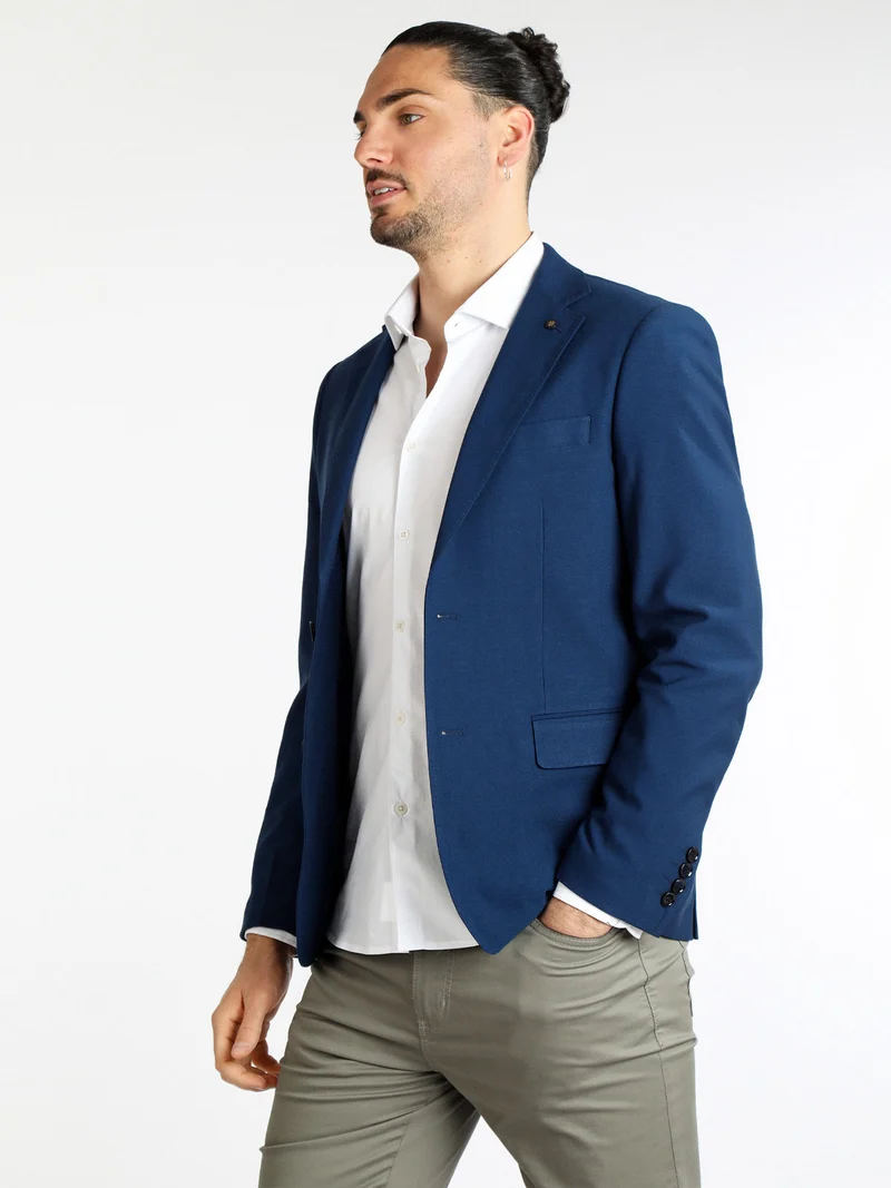 Blazer elegante da uomo - blu
