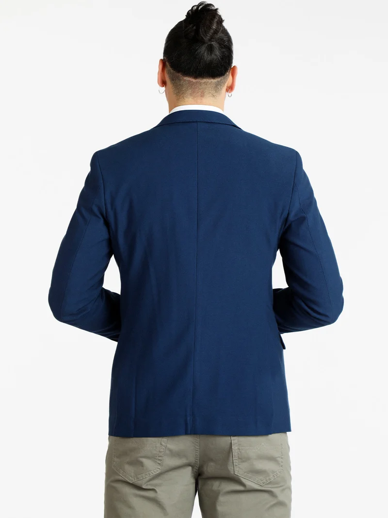 Blazer elegante da uomo - blu