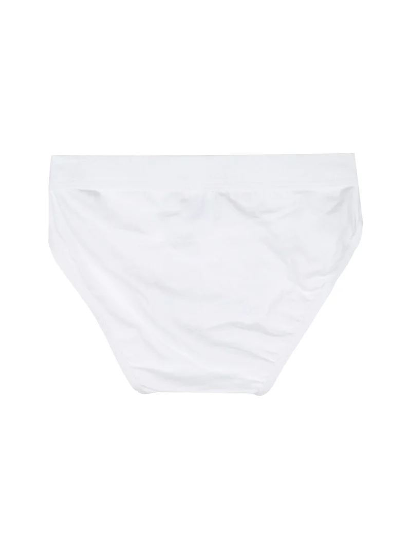 Slip da bambino in cotone con stampe - bianco