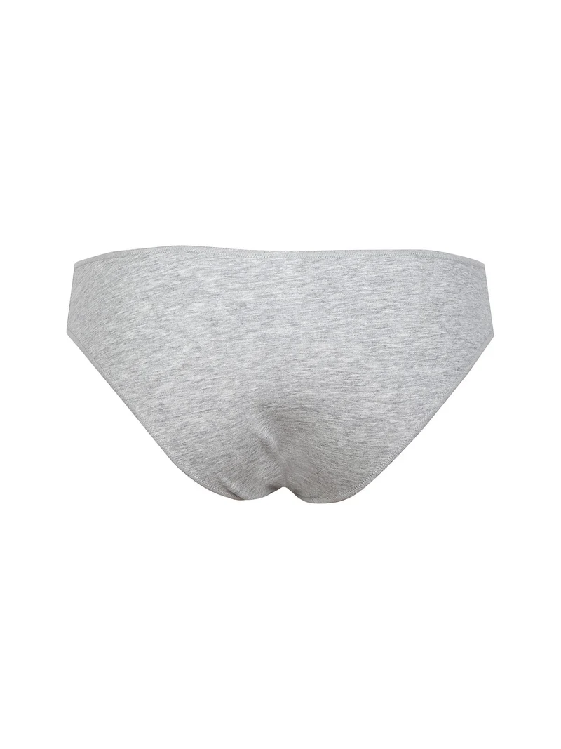 871 POP slip donna invisibile in cotone - grigio