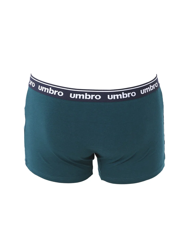 Boxer da uomo in cotone elasticizzato - verde
