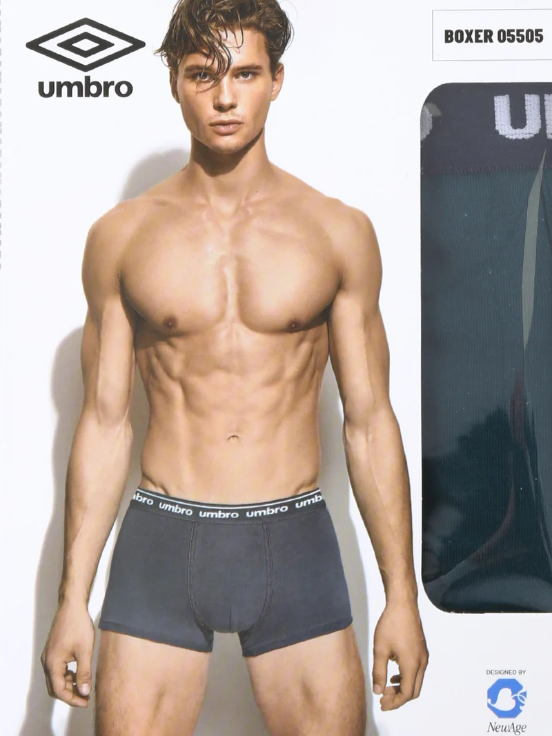 Boxer da uomo in cotone elasticizzato - verde