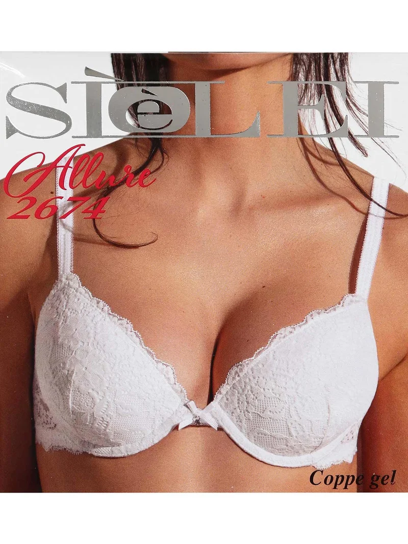ALLURE 2674 Reggiseno gel con ferretto coppa B - bianco