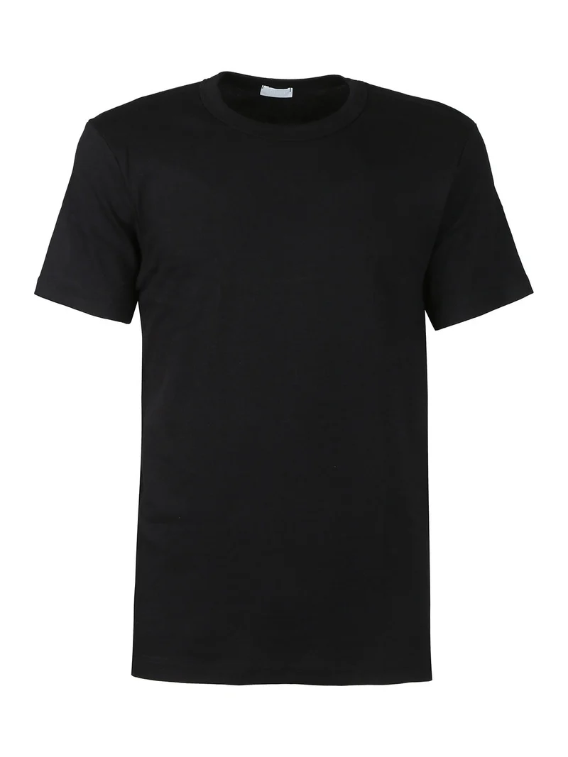 T-shirt intima uomo in caldo cotone - nero