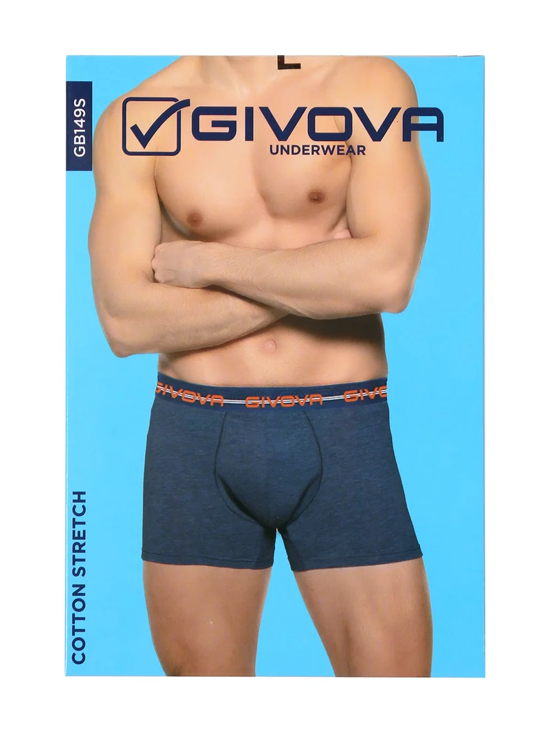 Boxer da uomo in cotone bielastico - avion