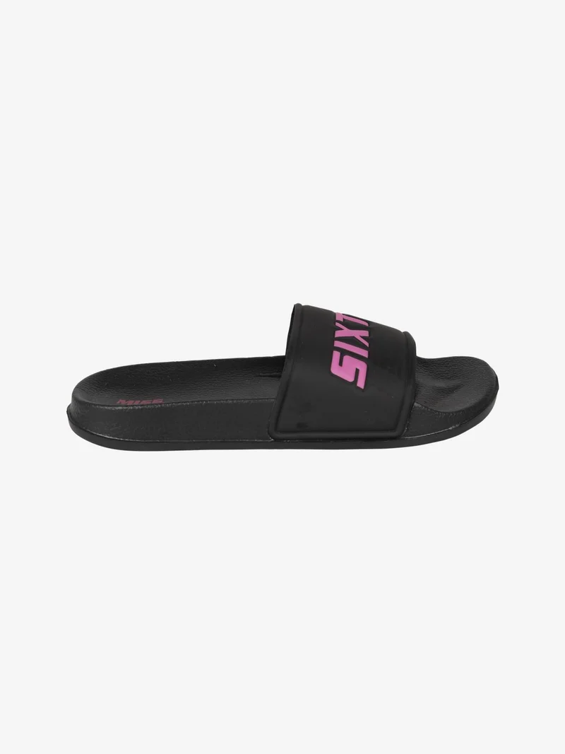 Ciabatte mare da donna in gomma - nero