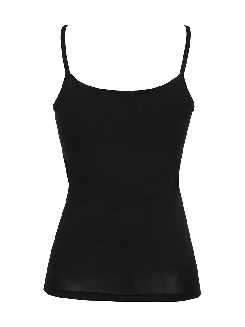 Canotta donna in cotone modal - nero