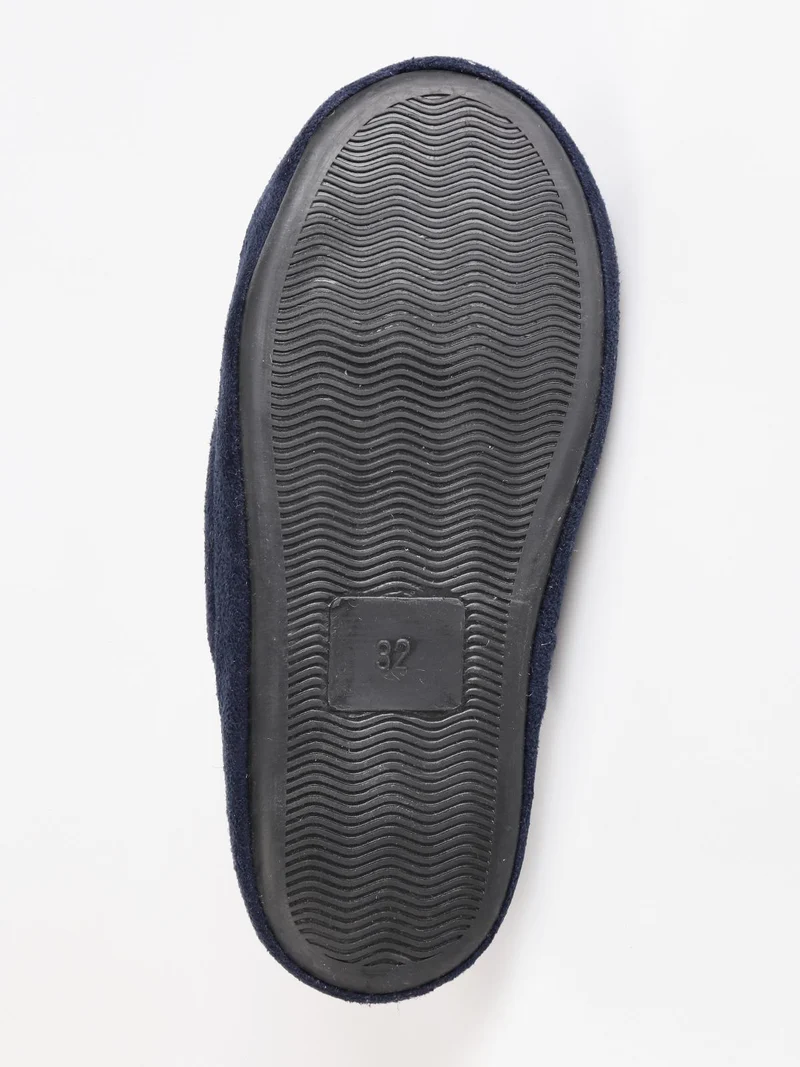 Pantofole bimbo con stampa Blu