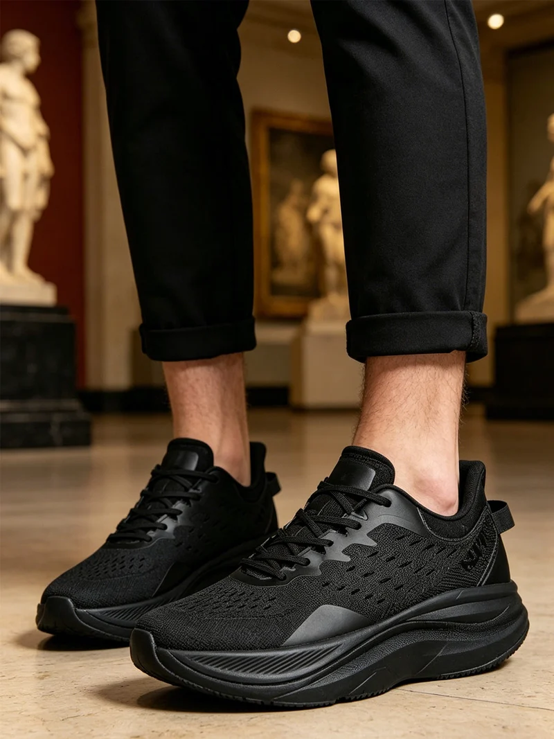 RETRON Sneakers da uomo sportive - nero