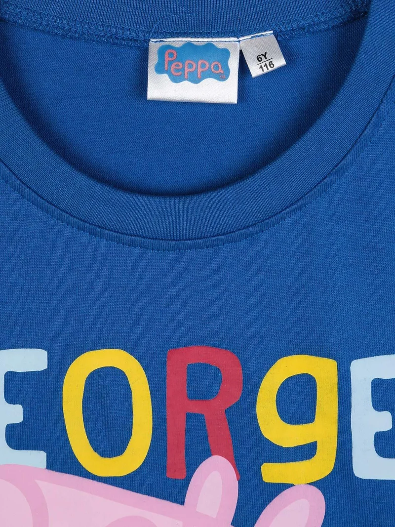 Pigiama corto George - blu