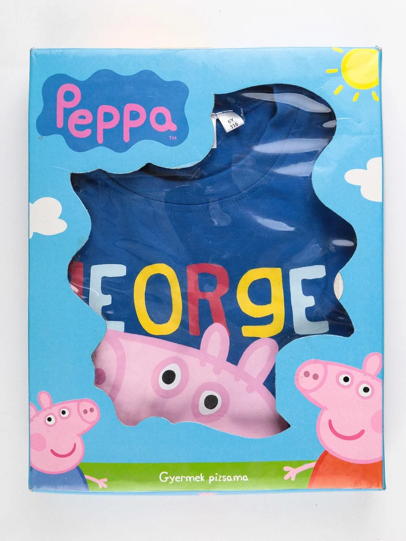 Pigiama corto George - blu