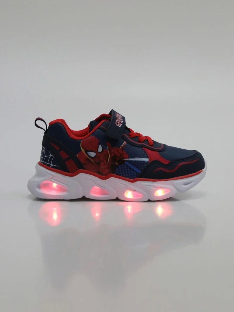 Scarpe sportive da bambino con luci - blu