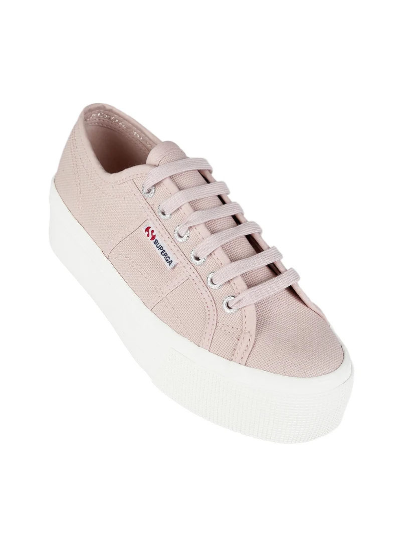 2790 PLATFORM Sneakers donna in tela con platform - rosa
