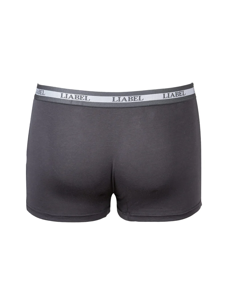 Boxer uomo in cotone elasticizzato - grigio