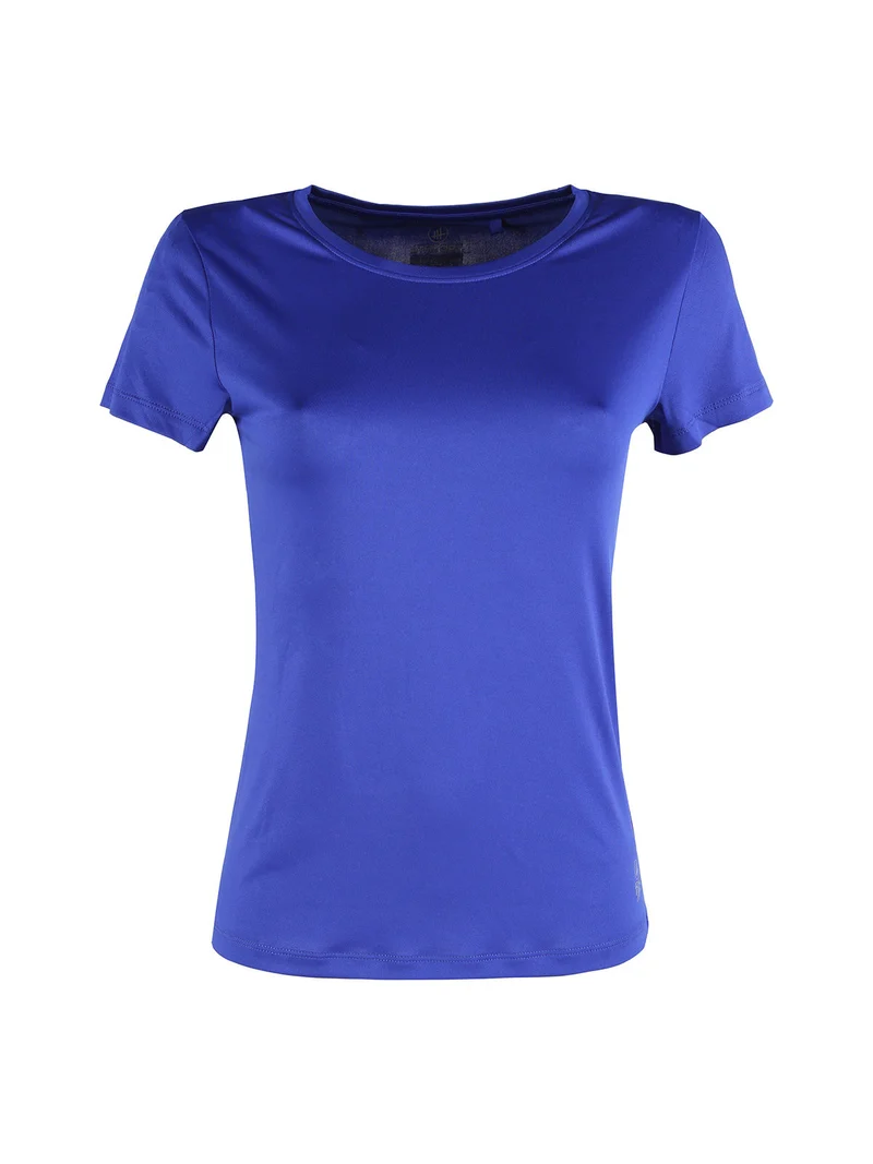 T-shirt sportiva da donna in tessuto tecnico - bluette