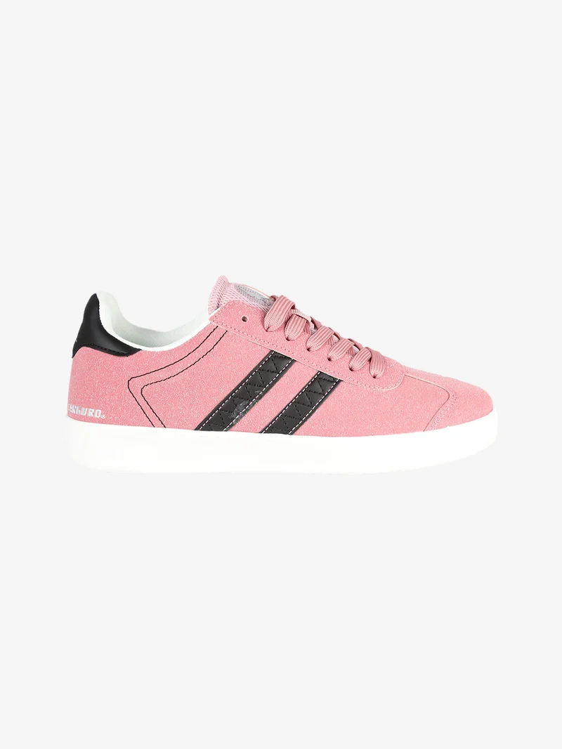 Sneakers basse da donna - rosa