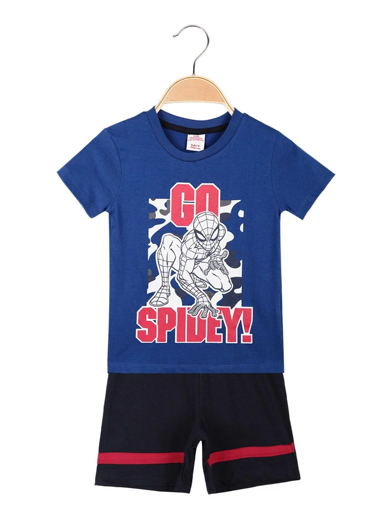 Completo bambino 2 pezzi manica corta - blu