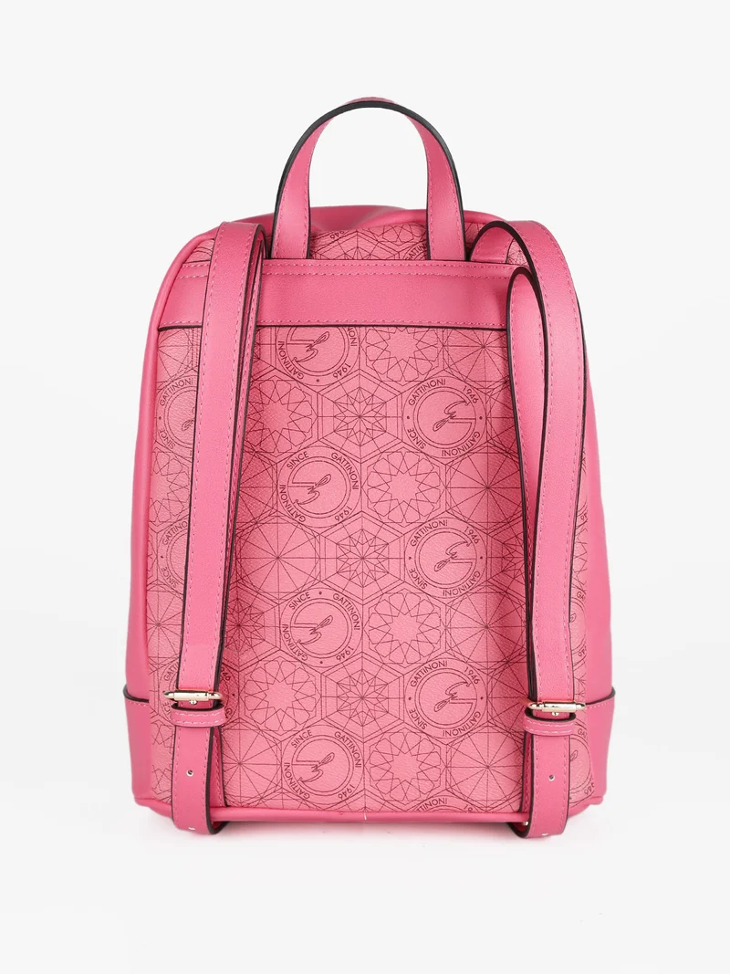 Zainetto donna con stampe - fucsia