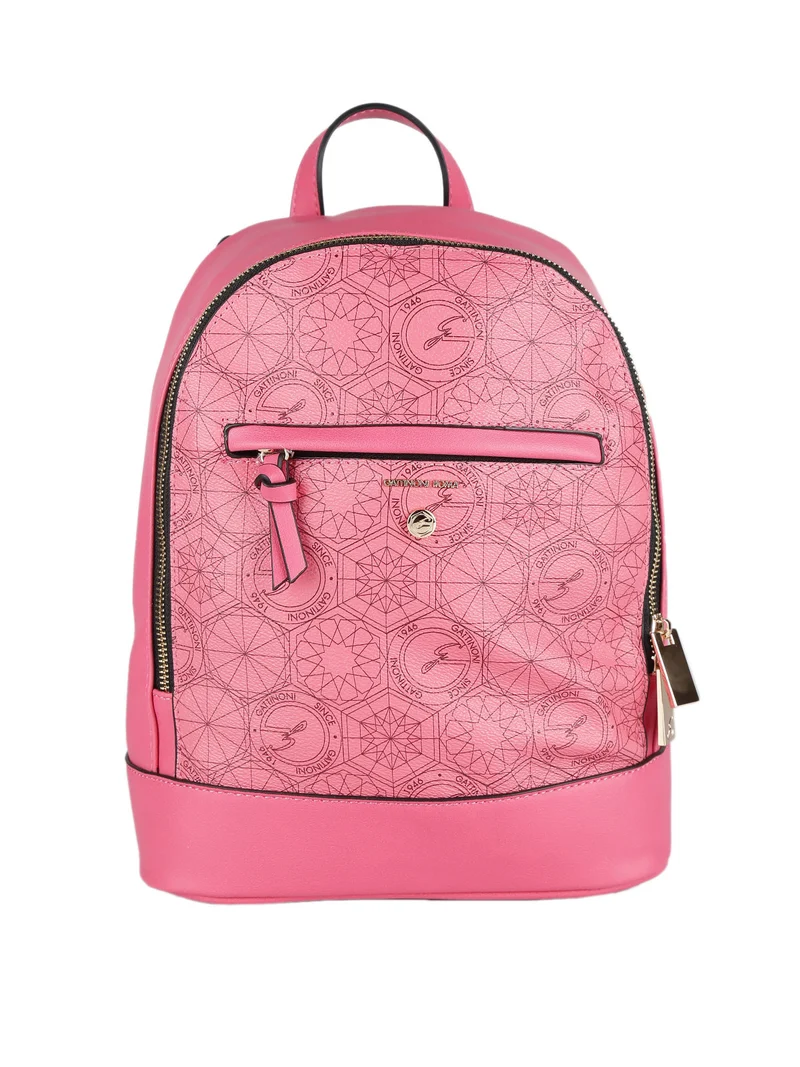 Zainetto donna con stampe - fucsia