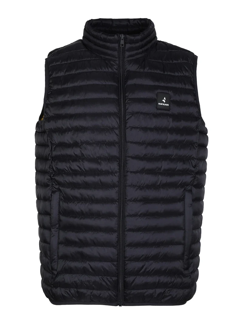 Gilet imbottito da uomo - blu scuro