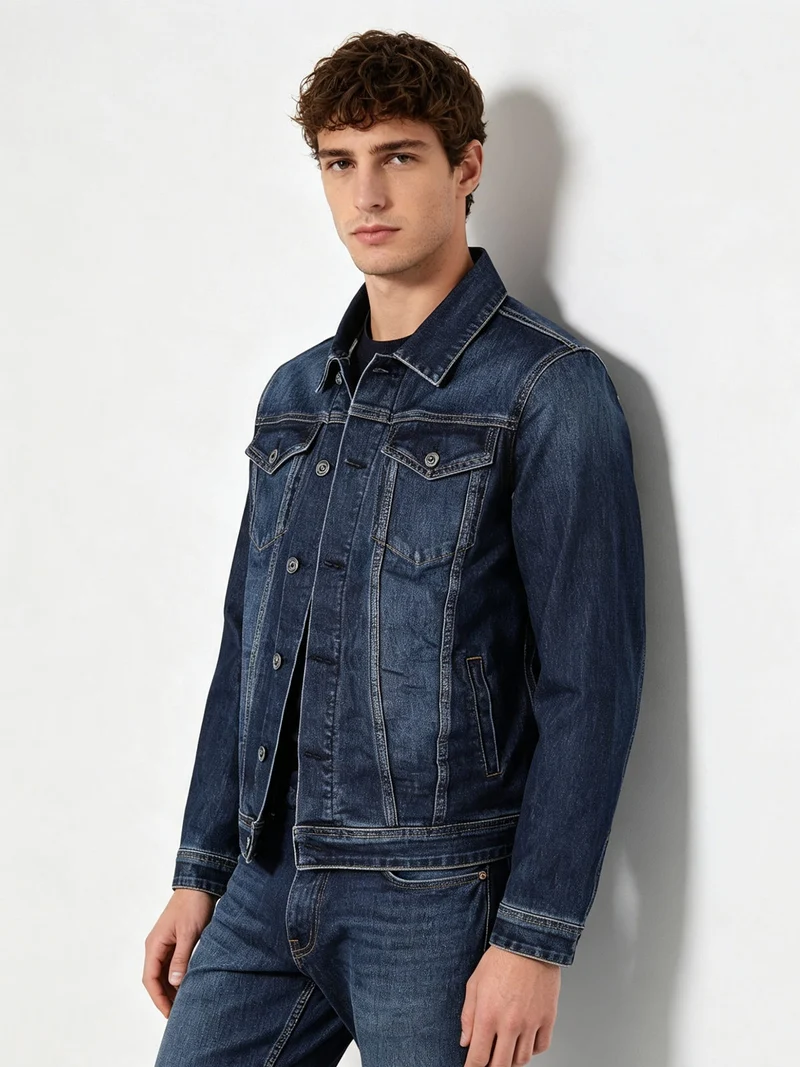 Giacca in jeans da uomo - jeans
